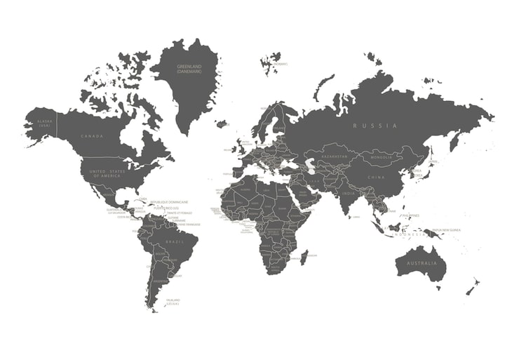 World map showing planned orchestration hubs